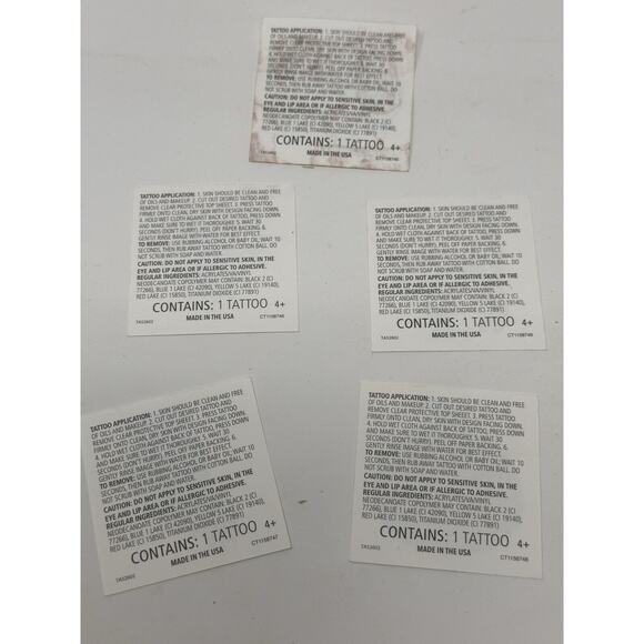 DUTCH BROS SPECIAL DROP for October 31st 2024! HALLOWEEN TEMPORARY TATTOOS x5! - Picture 2 of 2